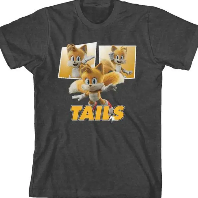 Discount Bio World Sonic Miles 'Tails' Prower Youth Tee