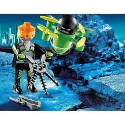New Playmobil Special Plus - Agent with Drone