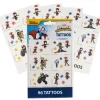 Clearance 4 Seasons Spidey and Friends 4 Sheet 96 Piece Tattoo Set