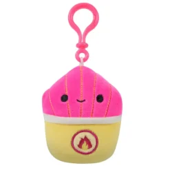 New Squishmallows 3.5" Neon Junk Food Plush Clip-On