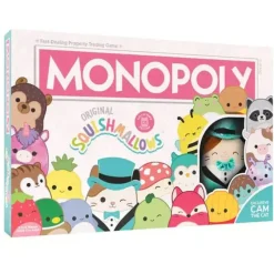 New USAopoly Squishmallows Monopoly Game