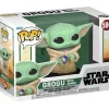 Outlet Funko Star Wars: Book of Boba Fett - Grogu with Armor Pop! Vinyl Figure