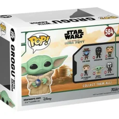 Outlet Funko Star Wars: Book of Boba Fett - Grogu with Armor Pop! Vinyl Figure
