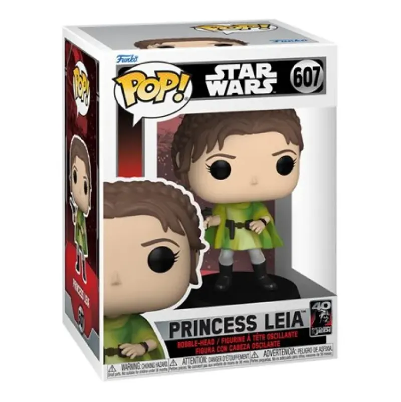 Best Funko Star Wars: Return of the Jedi 40th Anniversary - Leia (Endor) Pop! Vinyl Figure