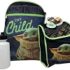 New United Party Star Wars "The Child" Baby Yoda 16" Backpack 5pc W/ Lunch Kit