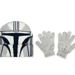 Bio World Star Wars: The Mandalorian - Youth Beanie & Gloves Combo
