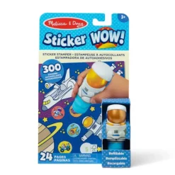 Clearance Melissa u0026 Doug Sticker WOW! Activity Pad & Sticker Stamper - Astronaut