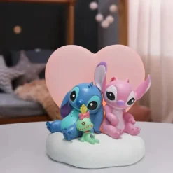 Online Enesco Stitch & Angela Light Up Figurine