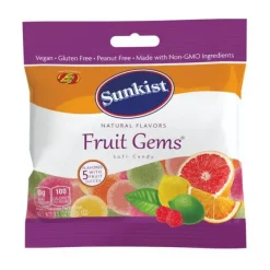 Clearance Jelly Belly Sunkist Fruit Gems 3.1 oz Bag