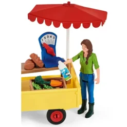 New Schleich Sunny Day Mobile Farm Stand