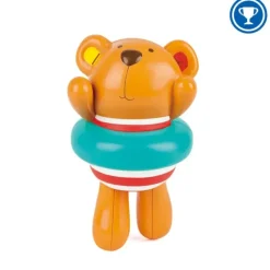 Outlet Hape Swimmer Teddy Wind-Up Toy