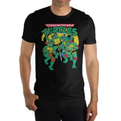 Sale Bio World Teenage Mutant Ninja Turtles Retro Unisex Tee