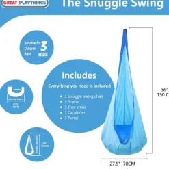 Sale Great Playthings The Snuggle Swing Hanging Chair in 4 different colors