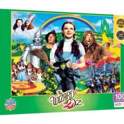 New MasterPieces The Wizard of Oz - Wonderful Wizard of Oz - 100 Piece Puzzle