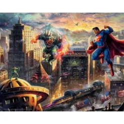 Sale Ceaco Thomas Kinkade DC Comics - Superman: Man of Steel - 1000 Piece Puzzle