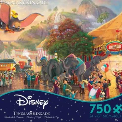 Sale Ceaco Thomas Kinkade Disney - Dumbo - 750 Piece Puzzle
