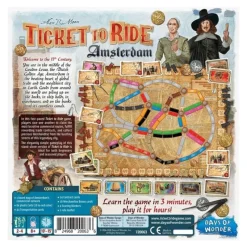 New Asmodee Ticket to Ride - Amsterdam