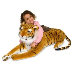 Best Melissa u0026 Doug Tiger - Lifelike Animal Giant Plush