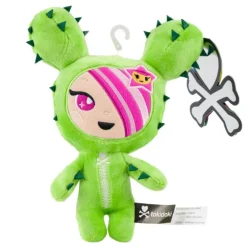 New 4 Seasons Tokidoki Sandy Cactus Friends Plush - 9" - Green