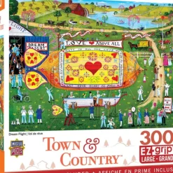 Sale MasterPieces Town & Country - Dream Flight - 300 Piece EzGrip Puzzle