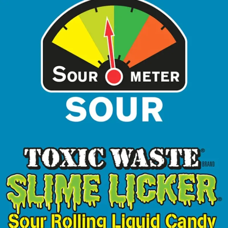 Hot Albanese Confectionery Toxic Waste Slime Licker Version 2.0 - 2 oz. Assorted Flavors