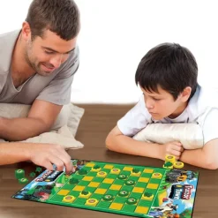 Online MasterPieces Tractor Town Checkers Board Game