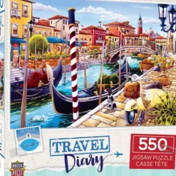 Outlet MasterPieces Travel Diary - Venice - 550 Piece Puzzle