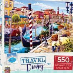 Outlet MasterPieces Travel Diary - Venice - 550 Piece Puzzle