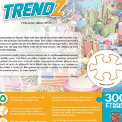 Online MasterPieces Trendz - Fancy Cakes - 300 Piece EZGrip Puzzle