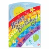 New Peaceable Kingdom Tri Fold Birthday Card - Rainbow
