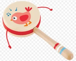 Outlet Hape Twittering Bird Drum Sd Rattle