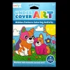 Online Ooly Undercover Art Hidden Pattern Coloring Activity Art Cards - Dog Days