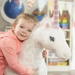 Sale Melissa u0026 Doug Unicorn - Lifelike Animal Giant Plush