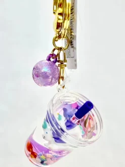 Hot BC Mini Unicorn Bear Boba Key Charm