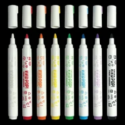 Hot Ooly Vivid Pop! Water Based Paint Markers - Set of 8