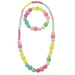 New Creative Education Vividly Vibrant Necklace & Bracelet Set