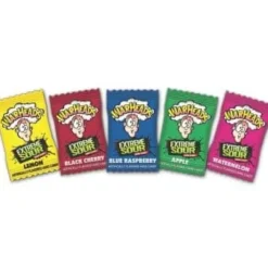 Clearance Impact Confections Warheads Extreme Sour Assorted Wrapped - 30 lb. Bag