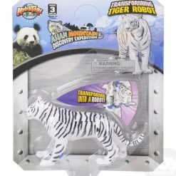 Discount Adventure Planet White Tiger Robot Action Figure
