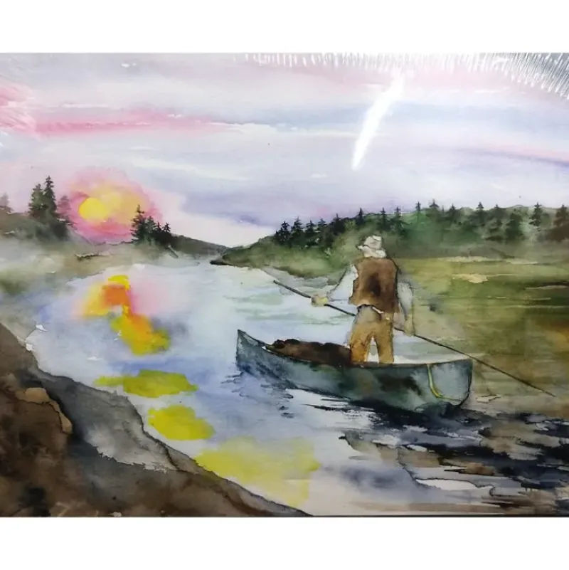 Online Legacy Bound Wilderness Paddler Notecard Pack
