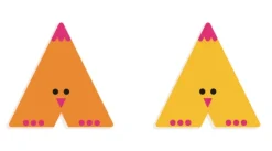 Outlet DJECO Wood Letters Graphic Animal - A