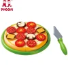 New Great Playthings Wooden Pizza Set