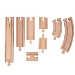 Clearance Hape Wooden Train Track Super Expansion Rail Pack