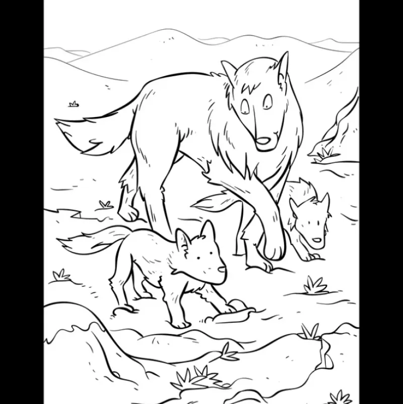Hot Legacy Bound World of Animals Coloring Book - Digital Download