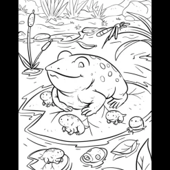 Hot Legacy Bound World of Animals Coloring Book - Digital Download