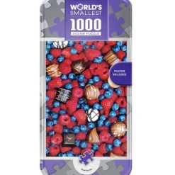 New MasterPieces World's Smallest - Sweet Delights - 1000 Piece Puzzle in a Tin