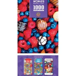 New MasterPieces World's Smallest - Sweet Delights - 1000 Piece Puzzle in a Tin