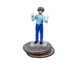 Online Super Impulse World’s Smallest Bob Ross Pop Culture Micro Figures