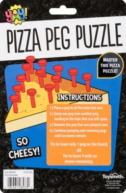 Hot Toy Smith YAY! Pizza Puzzle Peg Game